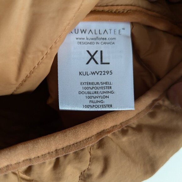 KuwallaTee Wave Vest in Camel - Picture 8 of 9